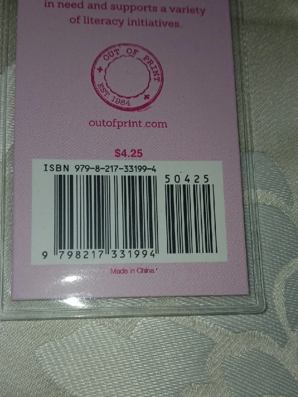 Out of Print Conversation Hearts Sticker Pack - Pink, Pastel
